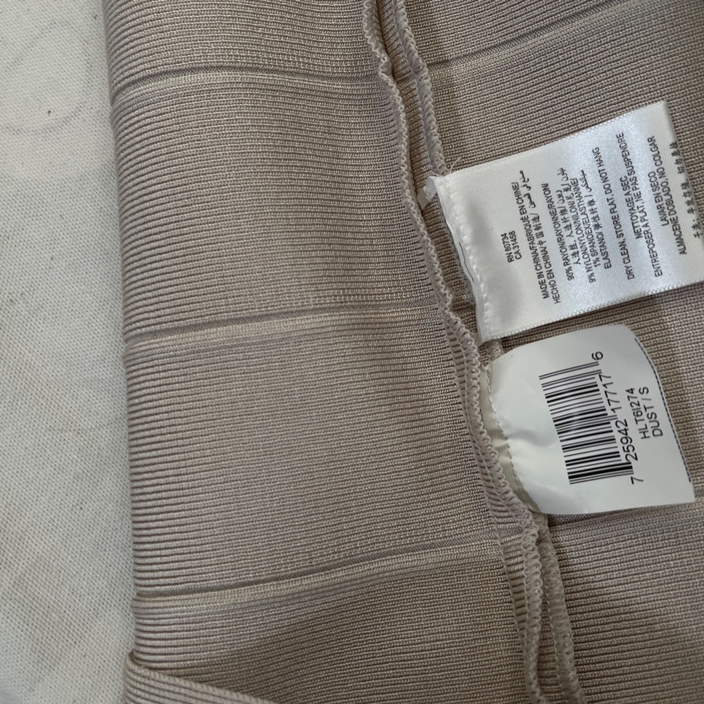 Hervé Leger 'DUST' V-Neck halter bandage dress S - Picture 2 of 5